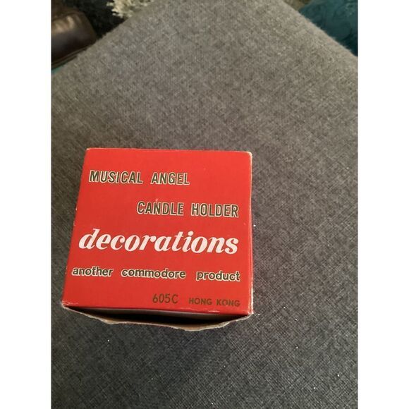 VTG Musical Angels Candleholders - Picture 9 of 9